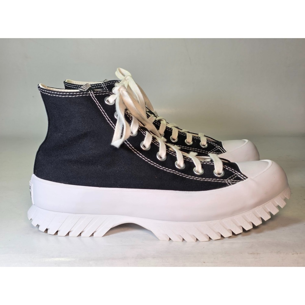 Converse Chuck Taylor All Star Lugged 2.0 Women's Sneakers Size 10 Men's 8 Black - Picture 3 of 14